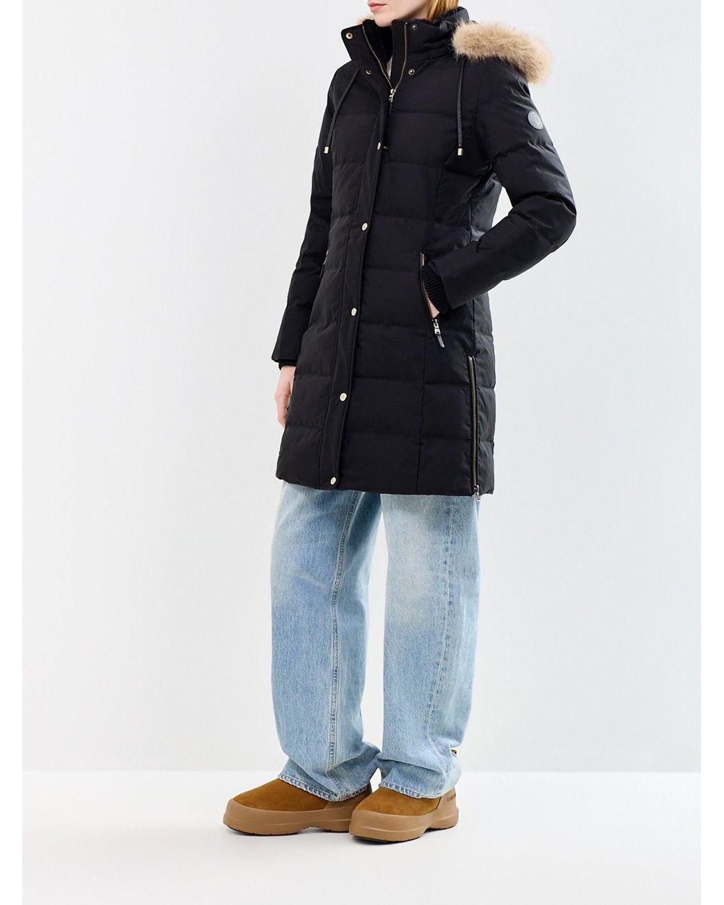 Ralph Lauren Black Insulated Puffer Coat