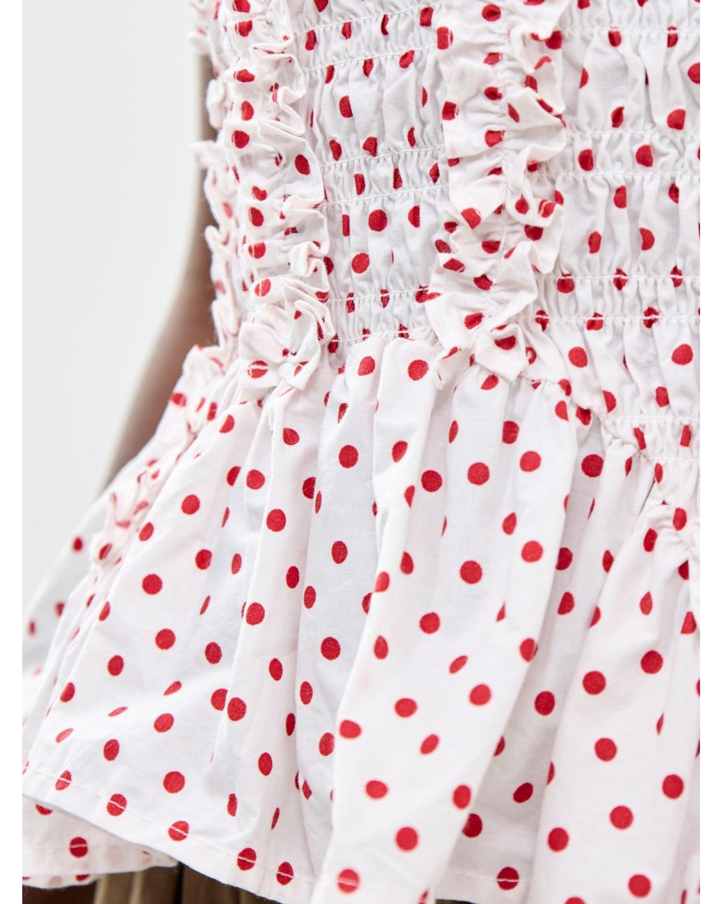 Damson Madder Pink Raphi Polka Dot Cami Top