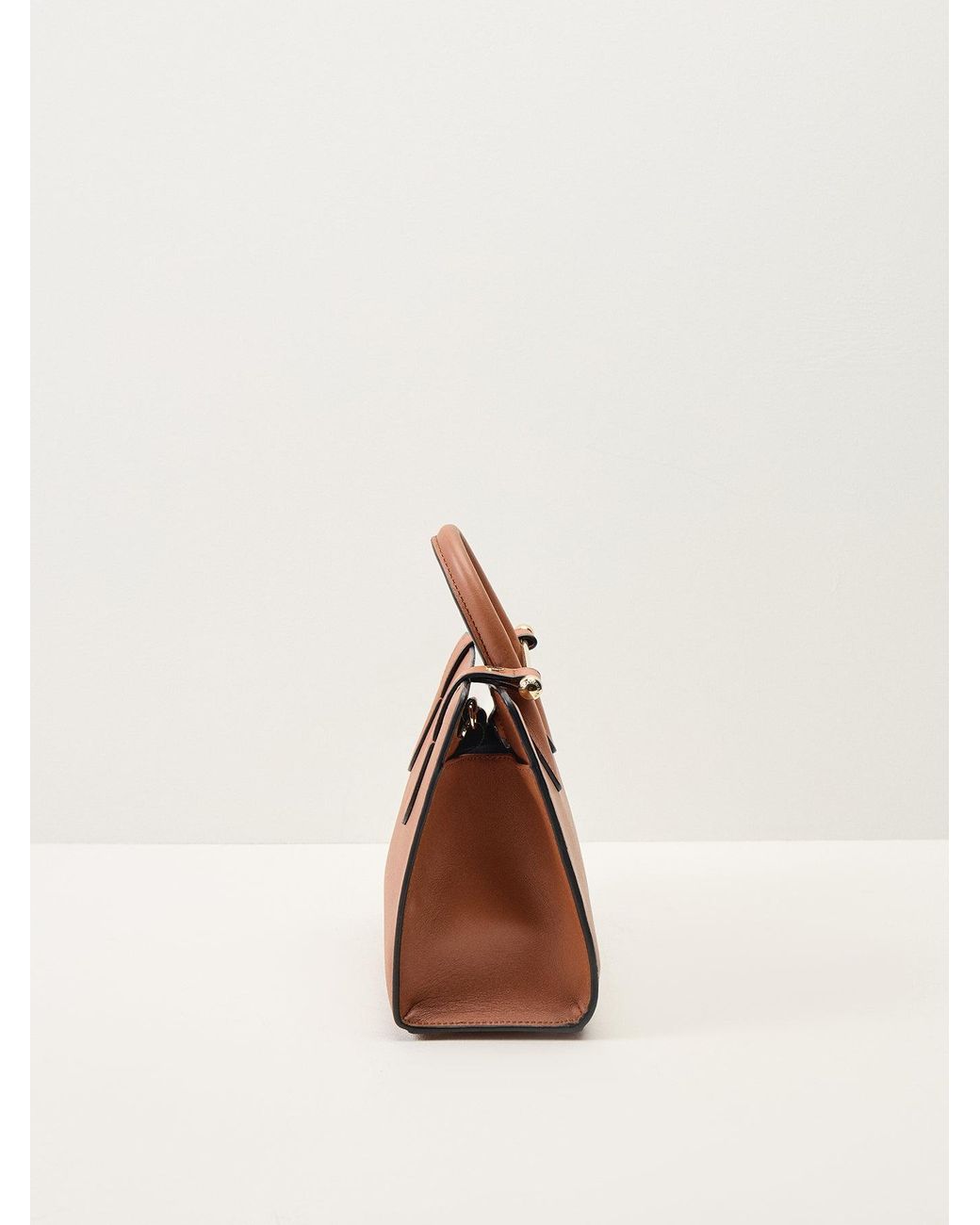 Strathberry Brown Mini Tote Bag