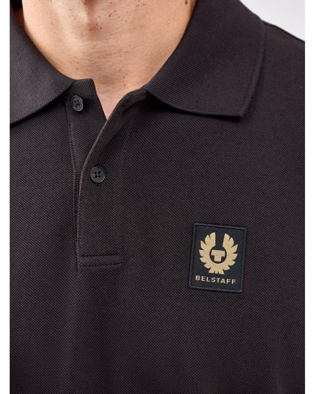 Belstaff Black Polo Shirt for men