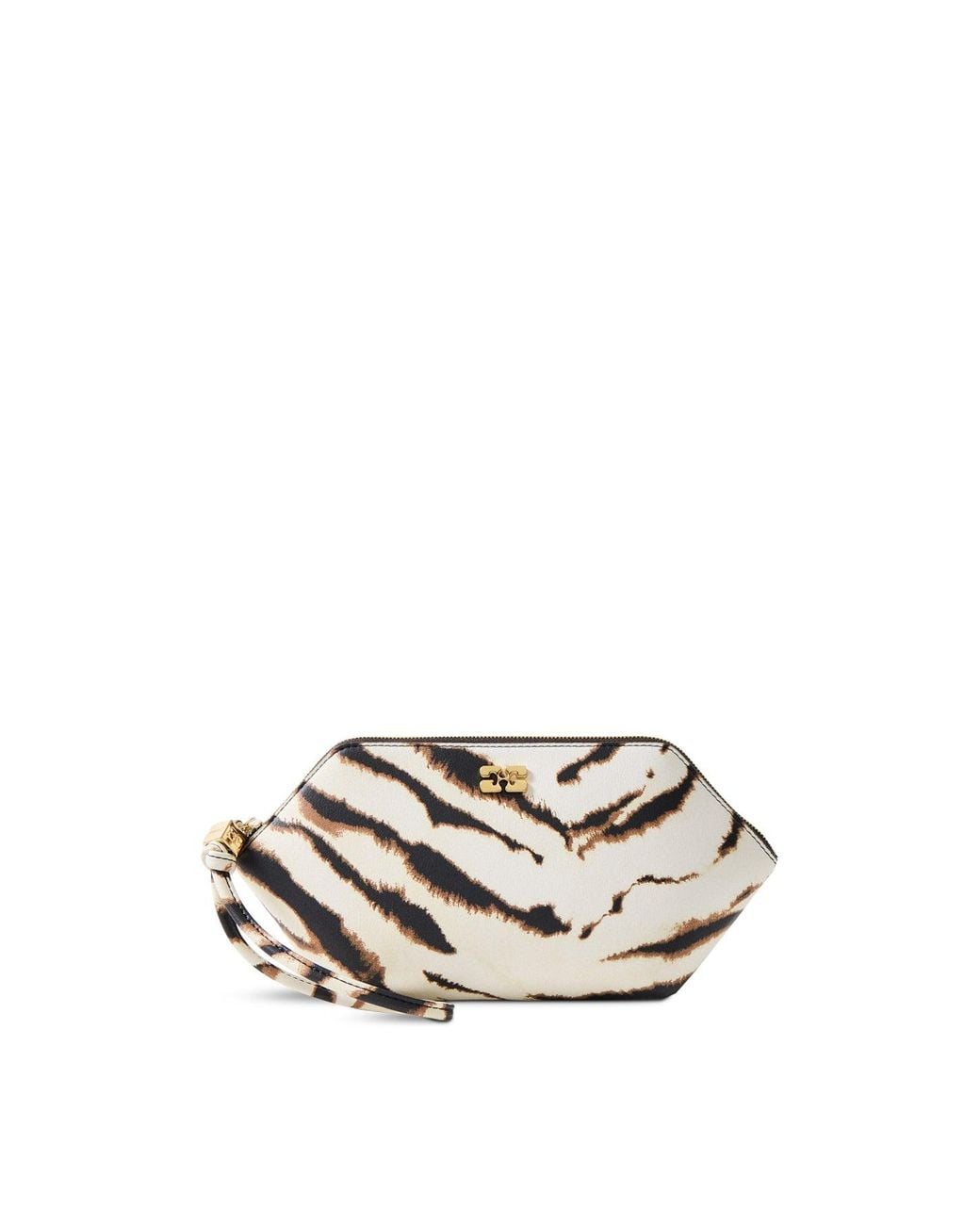 Ganni White Bou Makeup Pouch Multi Bag