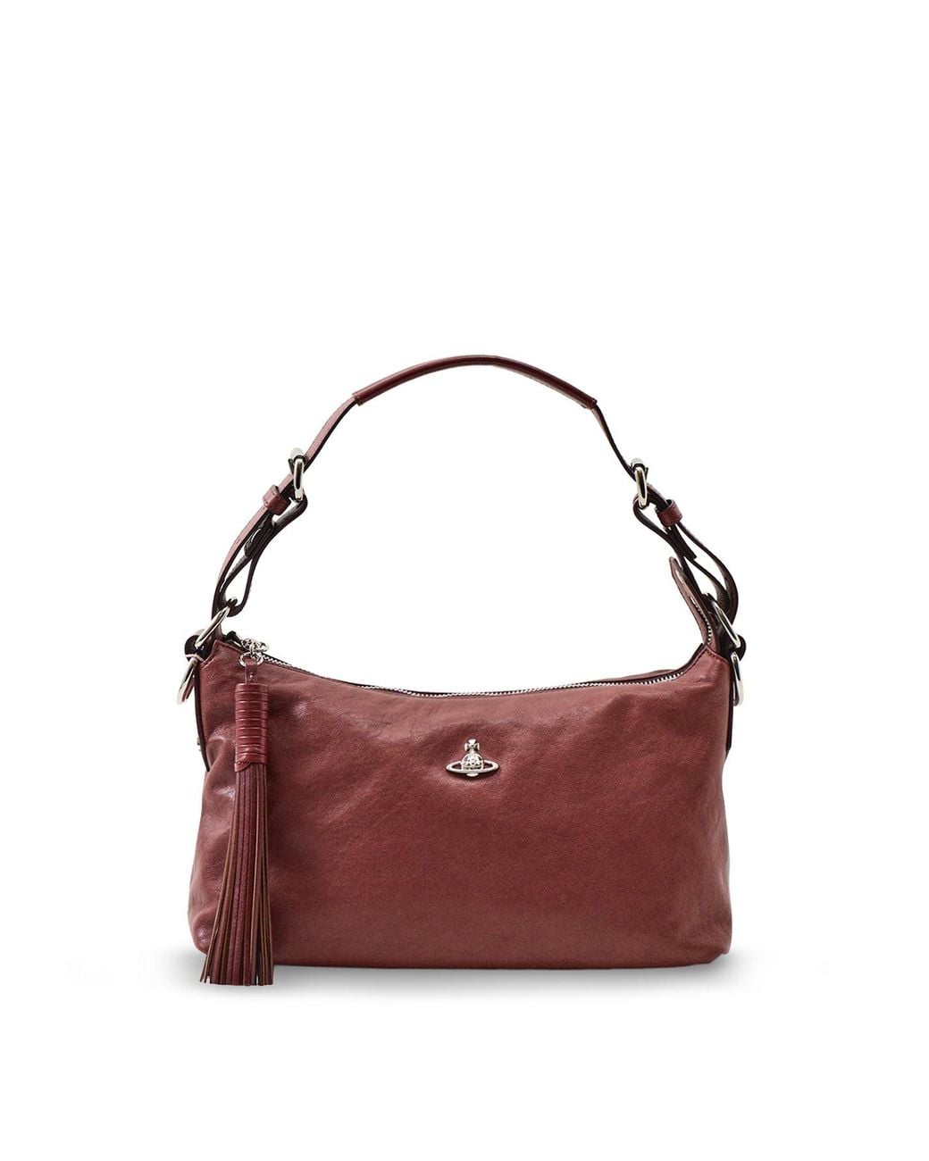 Vivienne Westwood Purple Emma Shoulder Bag