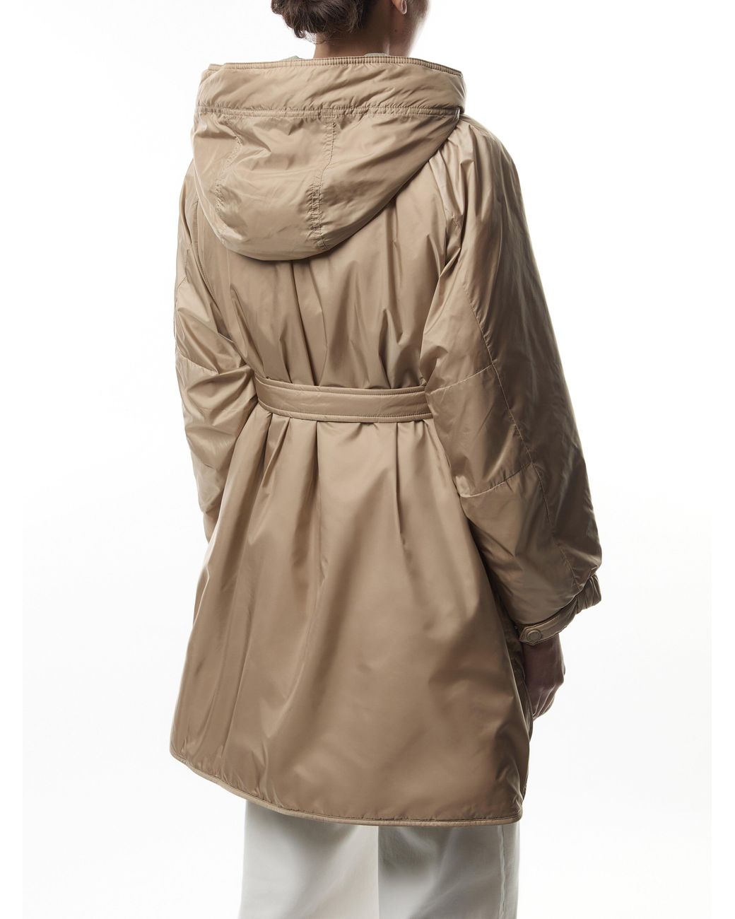 Weekend by Maxmara Veranda Quilted Coat in Natural | Lyst UK