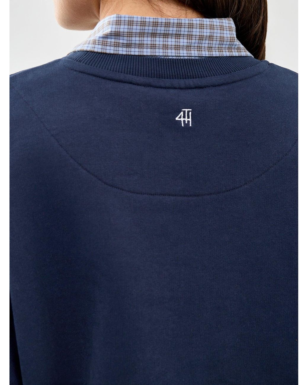 4th & Reckless Blue Capucine Sweatshirt
