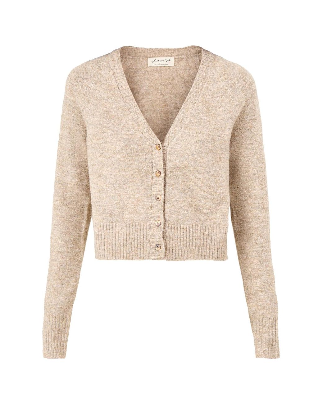 Free People Natural School Girl Cardigan