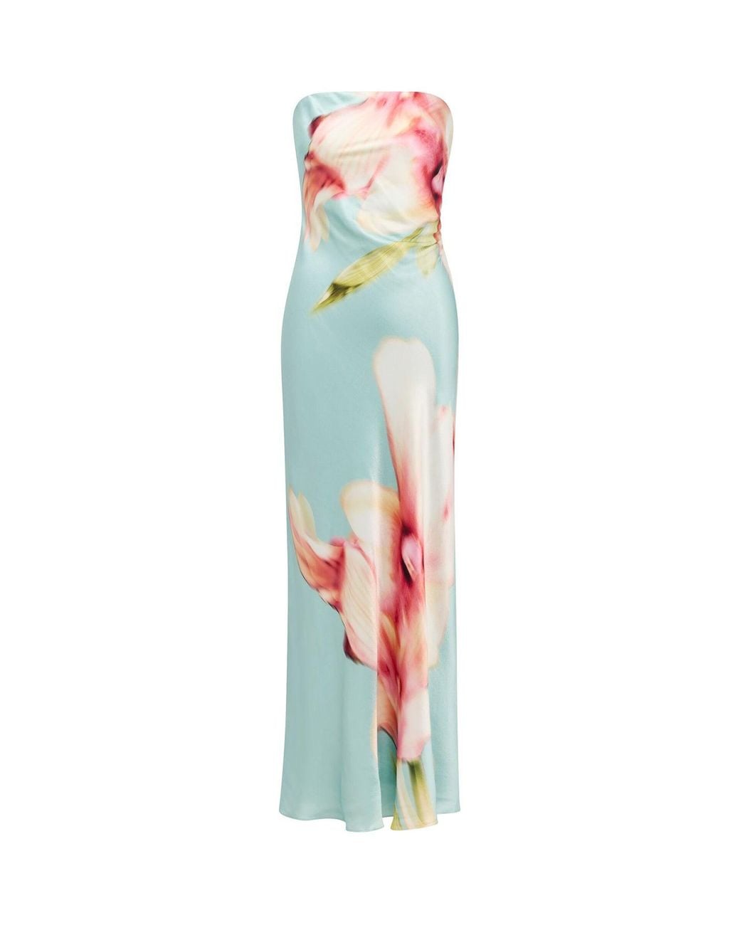 Forever New Green Estelle Strapless Maxi Dress