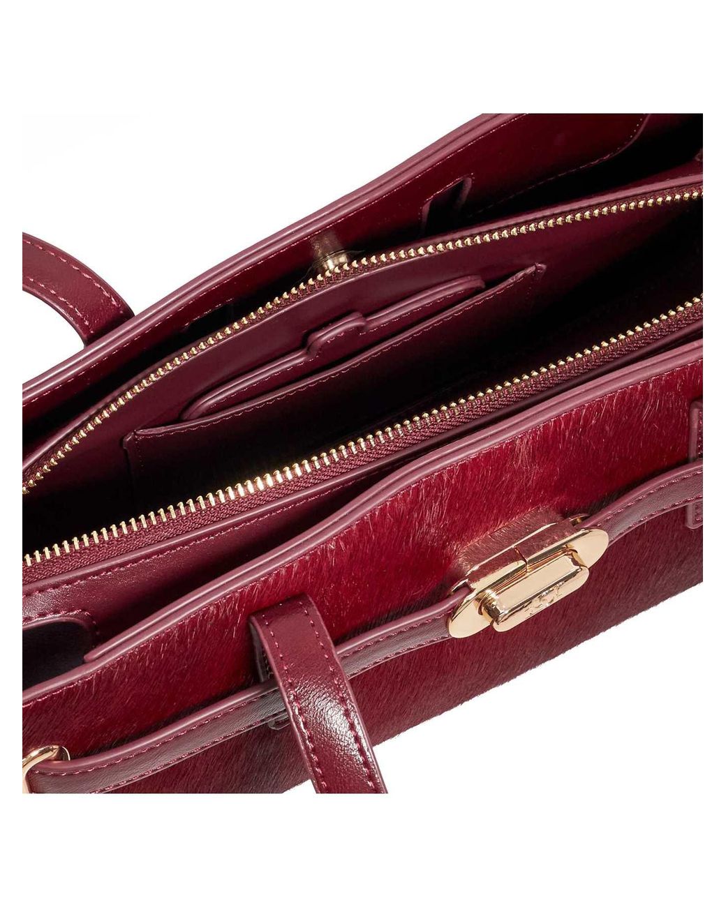 Dune Red Depend Shoes Bag
