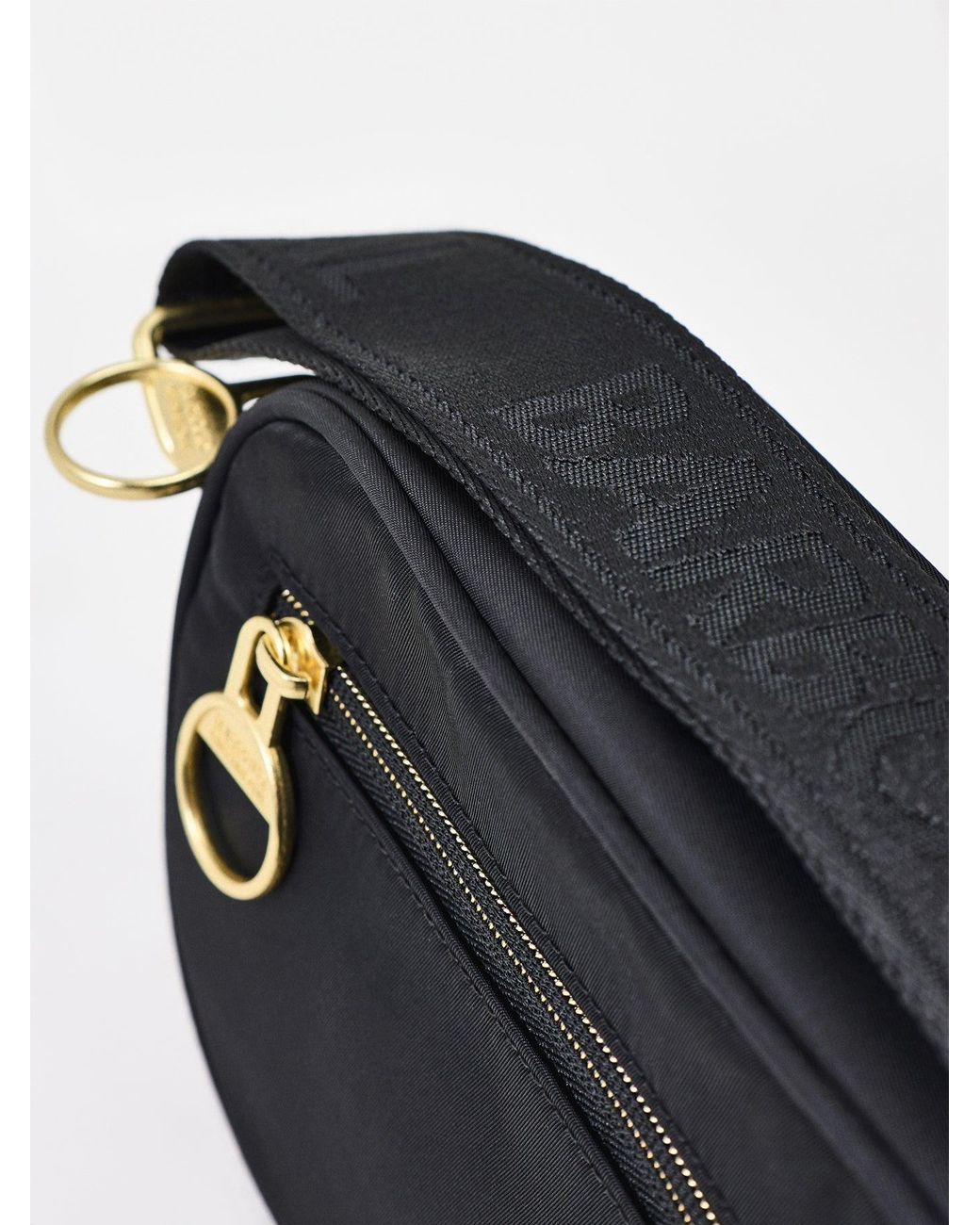 Barbour Black Qualify Mini Crossbody Bag