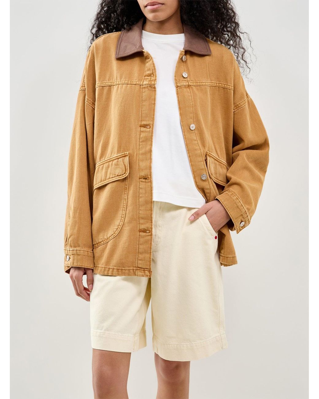 Free People Natural Lemon Jacket