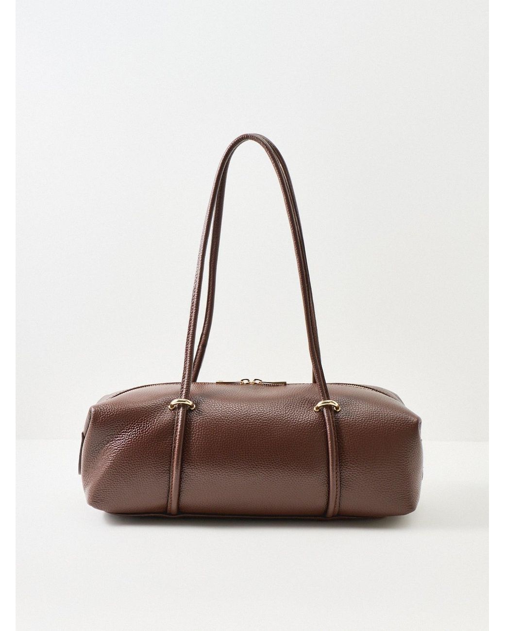 Marlon Brown Peddy Long Handle Shoulder Bag