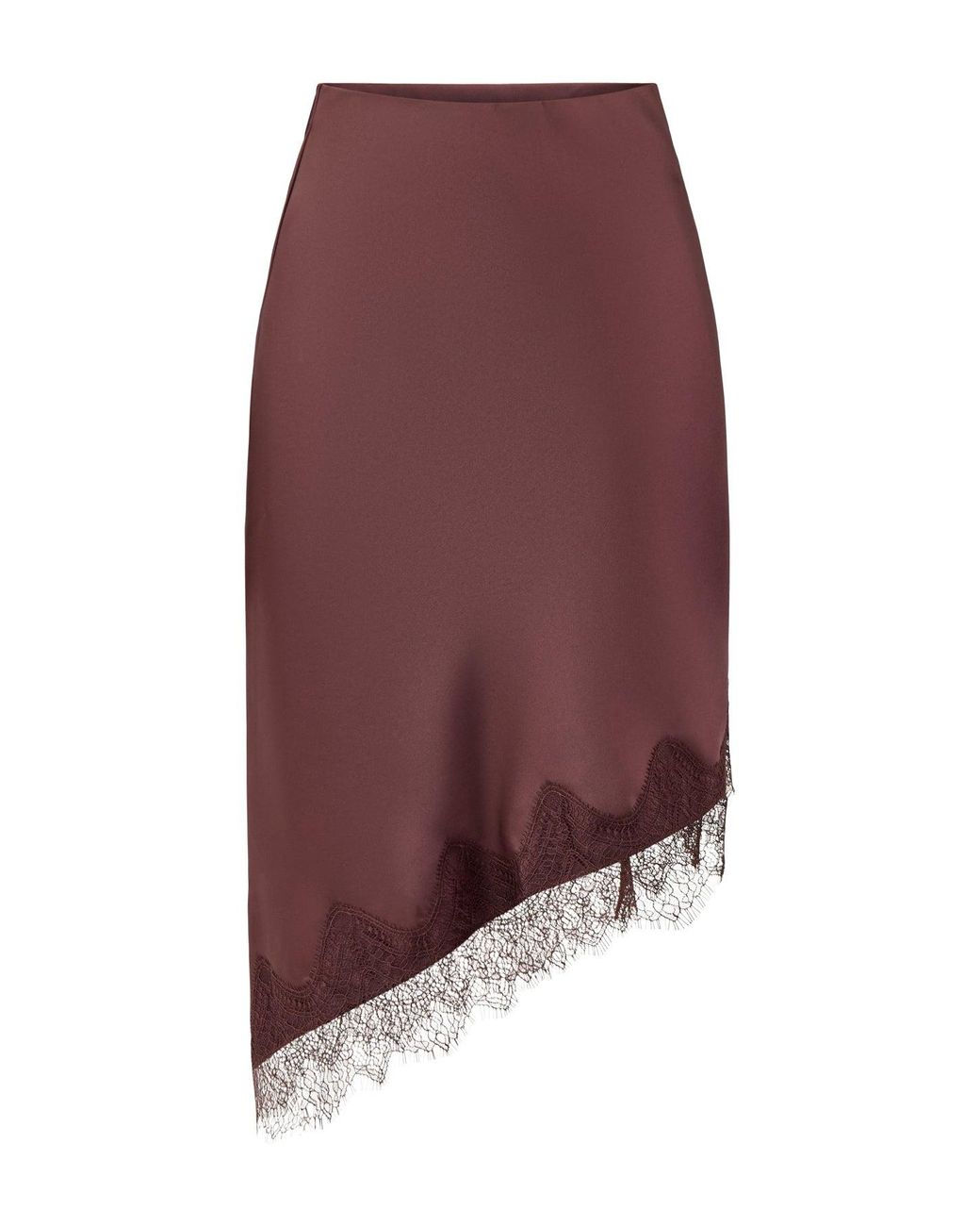 ONLY Purple Faraya Lace Skirt