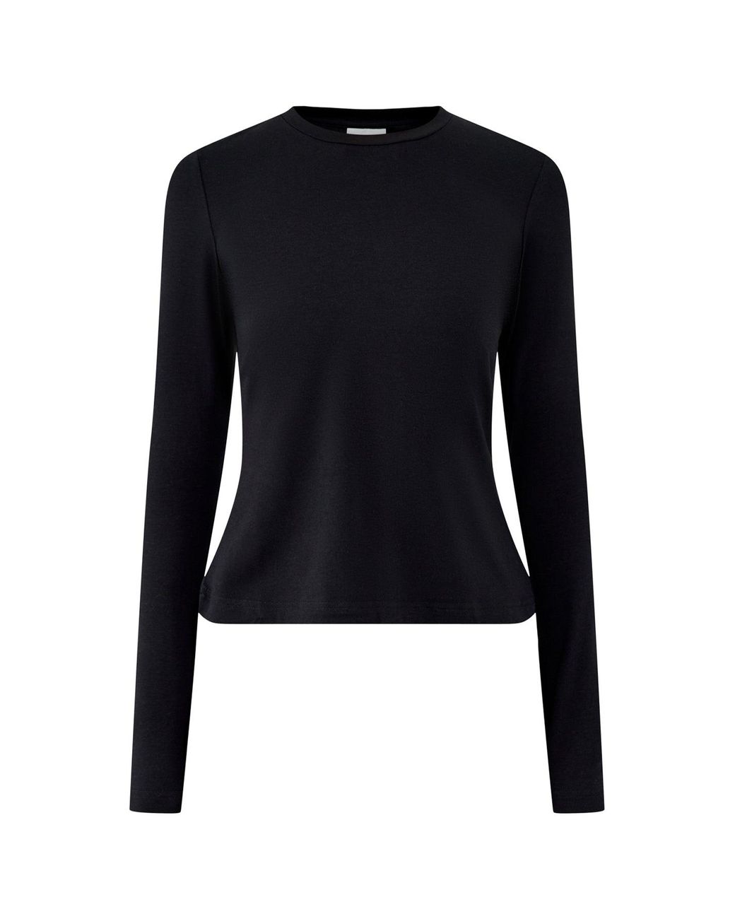 Varley Blue Edna Long Sleeve Fitted T-Shirt