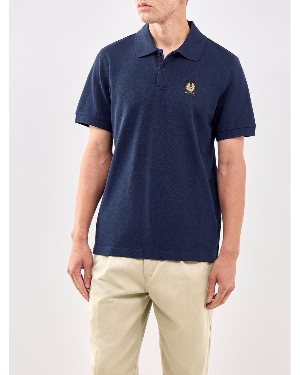 Belstaff Blue Polo Shirt for men