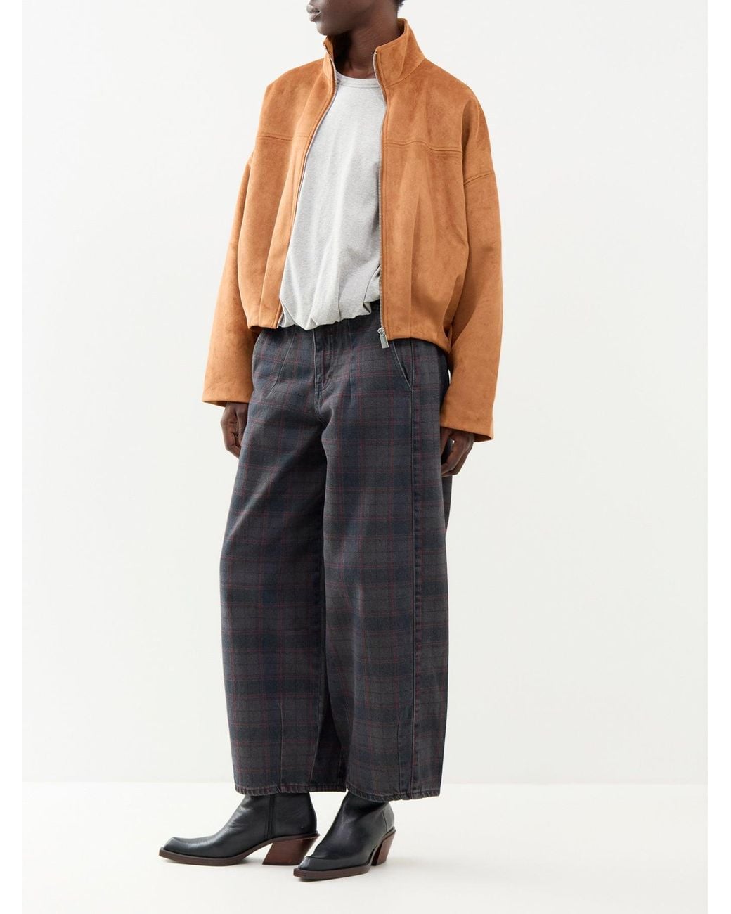 Vero Moda Brown Oda Long Sleeve Bomber Jacket