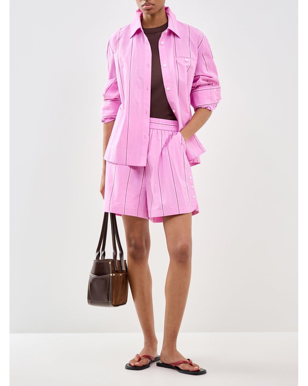 FRNCH Pink Eurybia Shorts