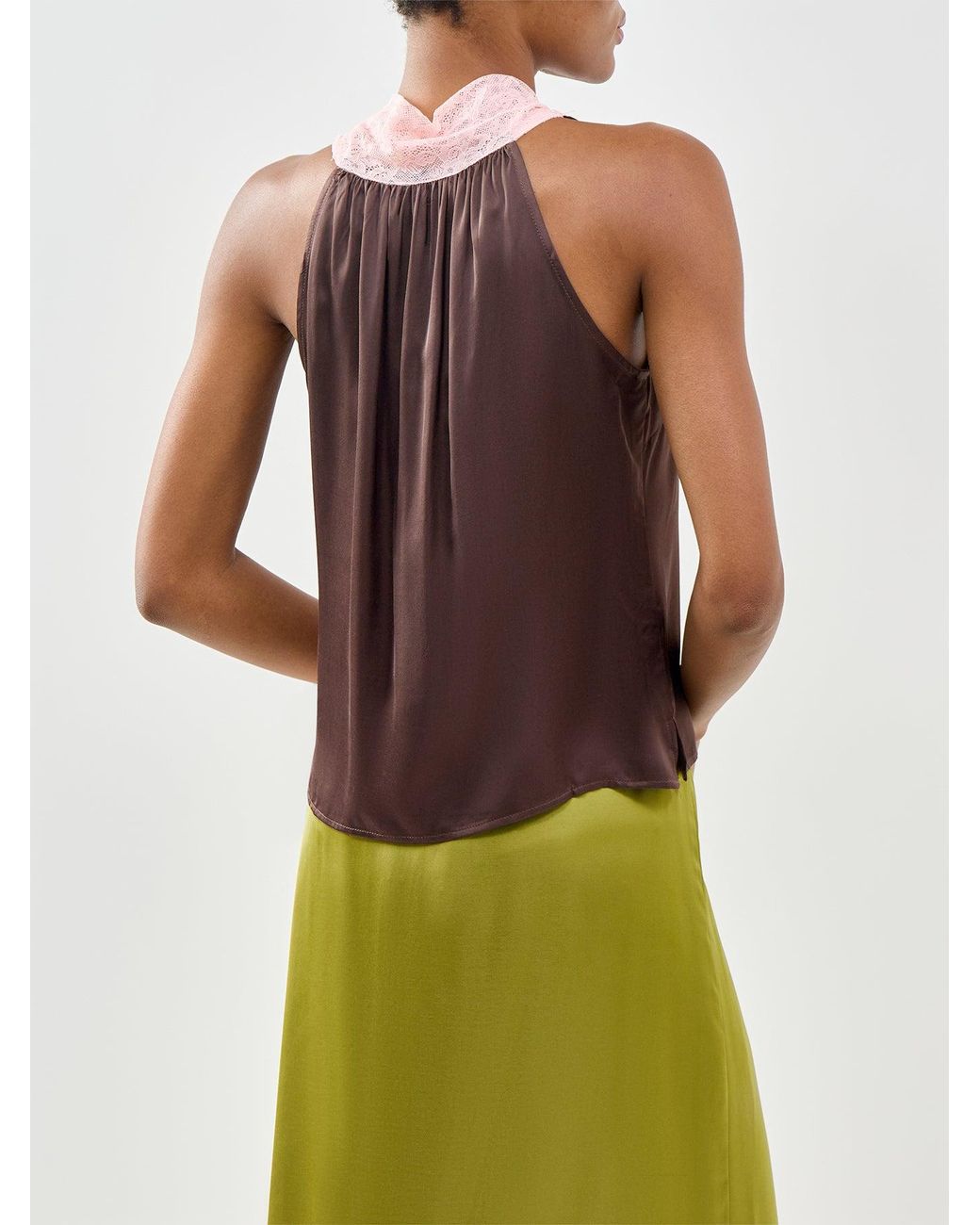 Never Fully Dressed Brown Lily Top