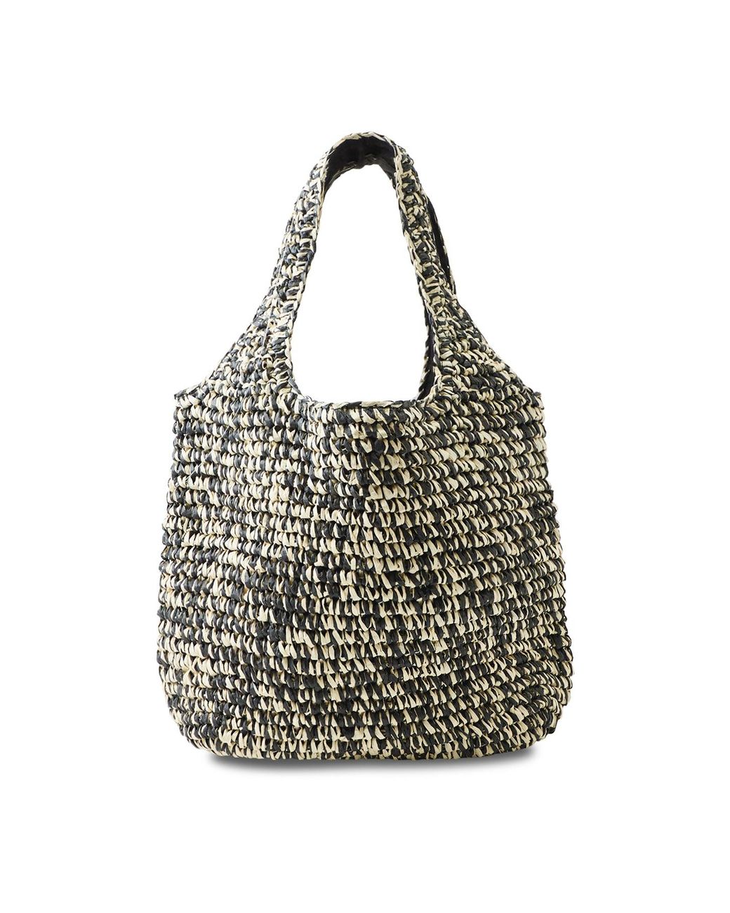 Pieces Black Golnia Shopper Tote Bag Multi