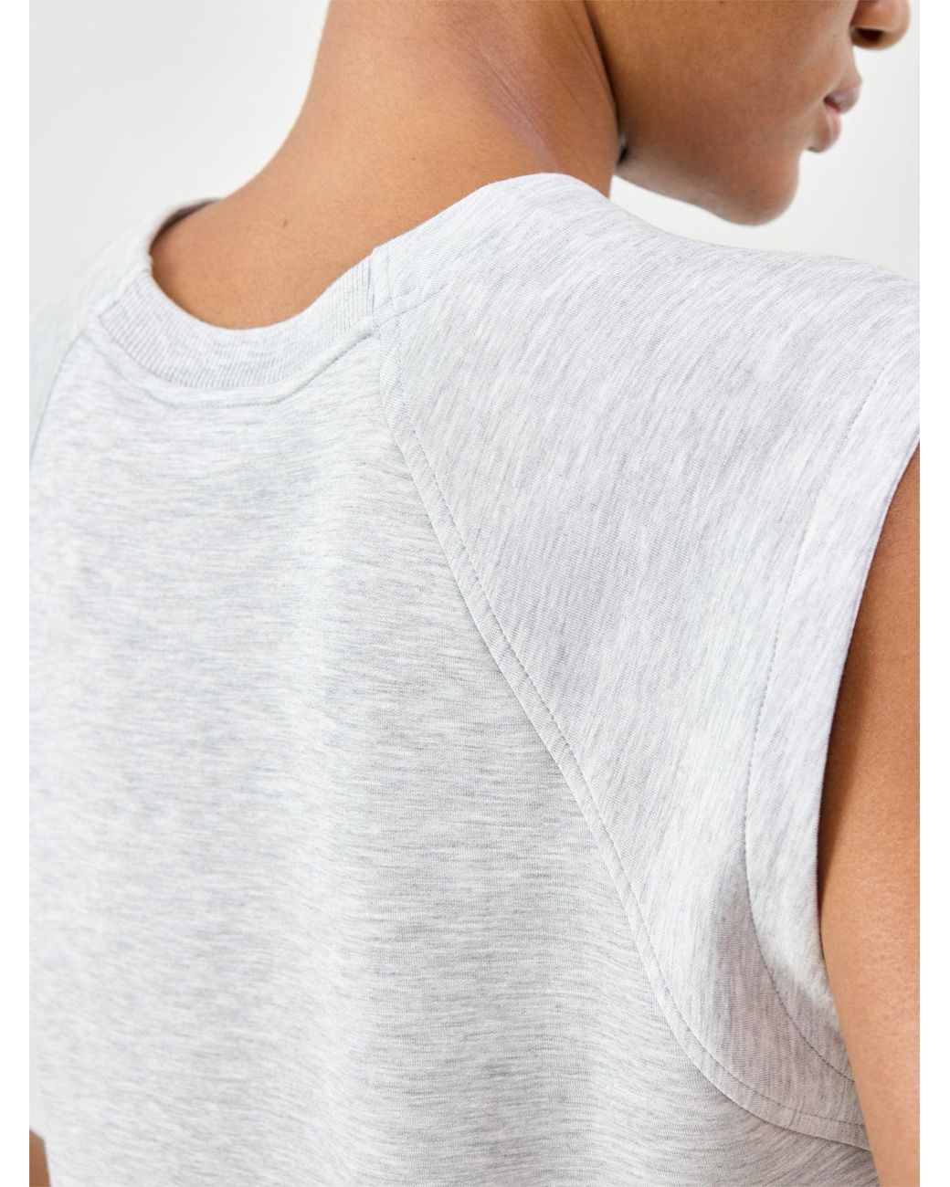 Varley White Salome Raglan T-Shirt