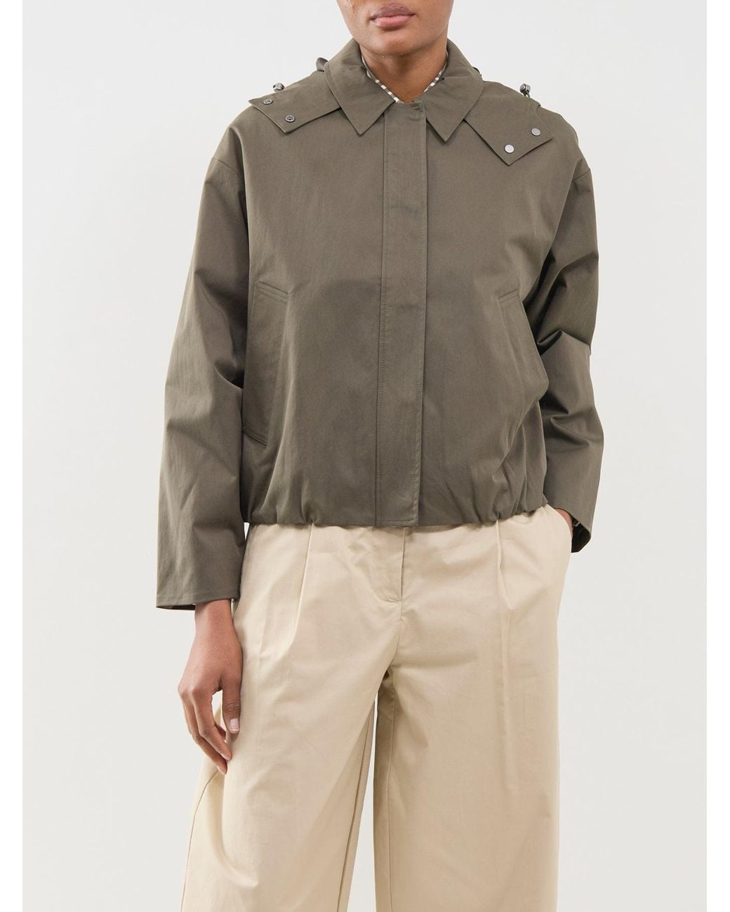 SELECTED Green Recycled Blend Shiloh Hooded Jacket