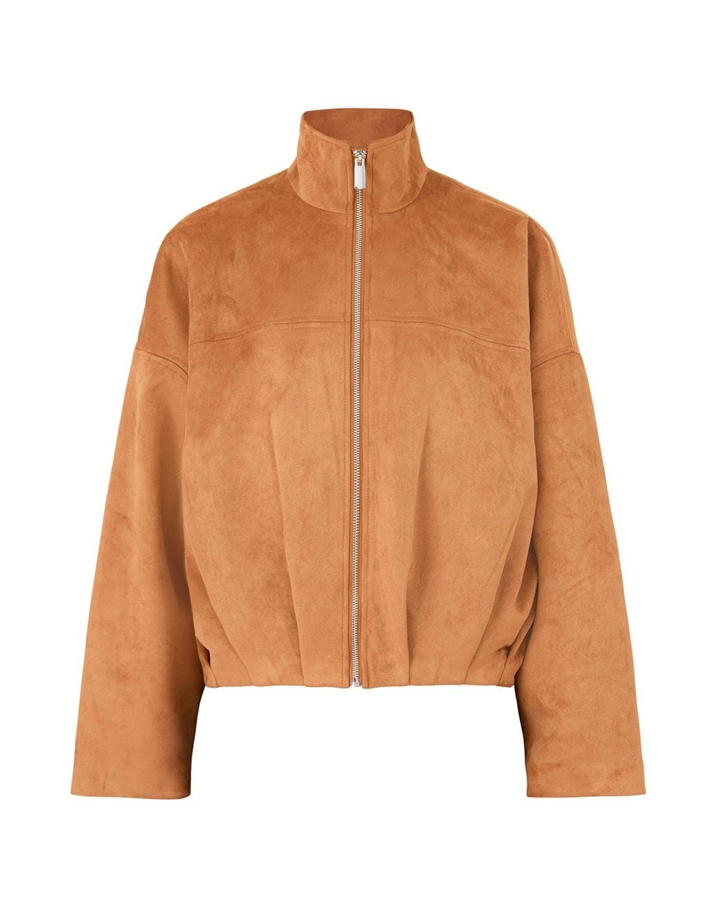 Vero Moda Brown Oda Long Sleeve Bomber Jacket