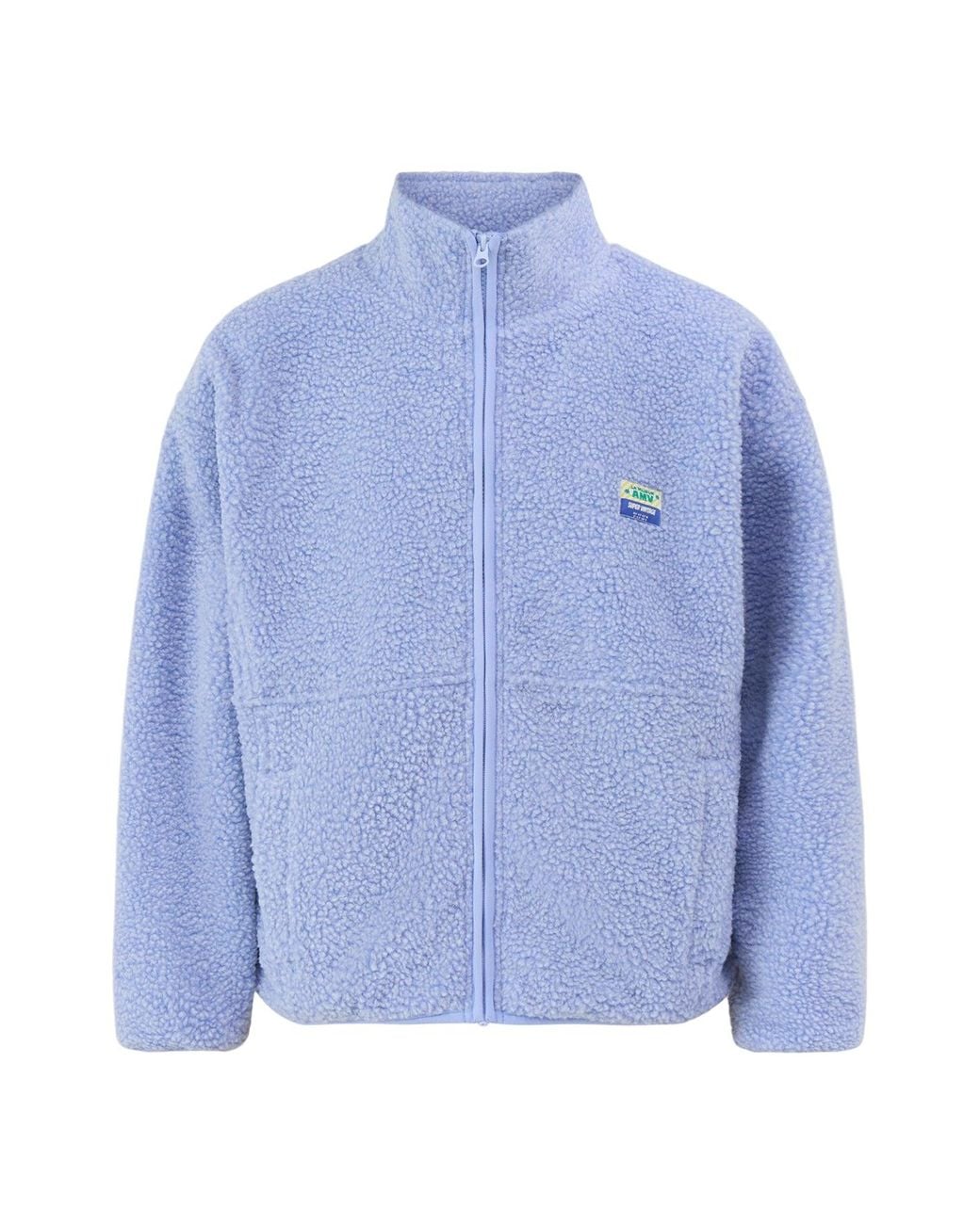 American Vintage Blue Hoktown Fleece Jacket
