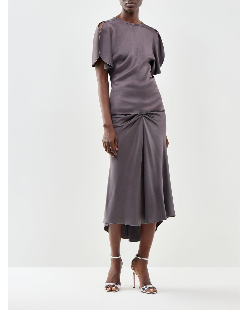 Victoria Beckham Purple Bela Top