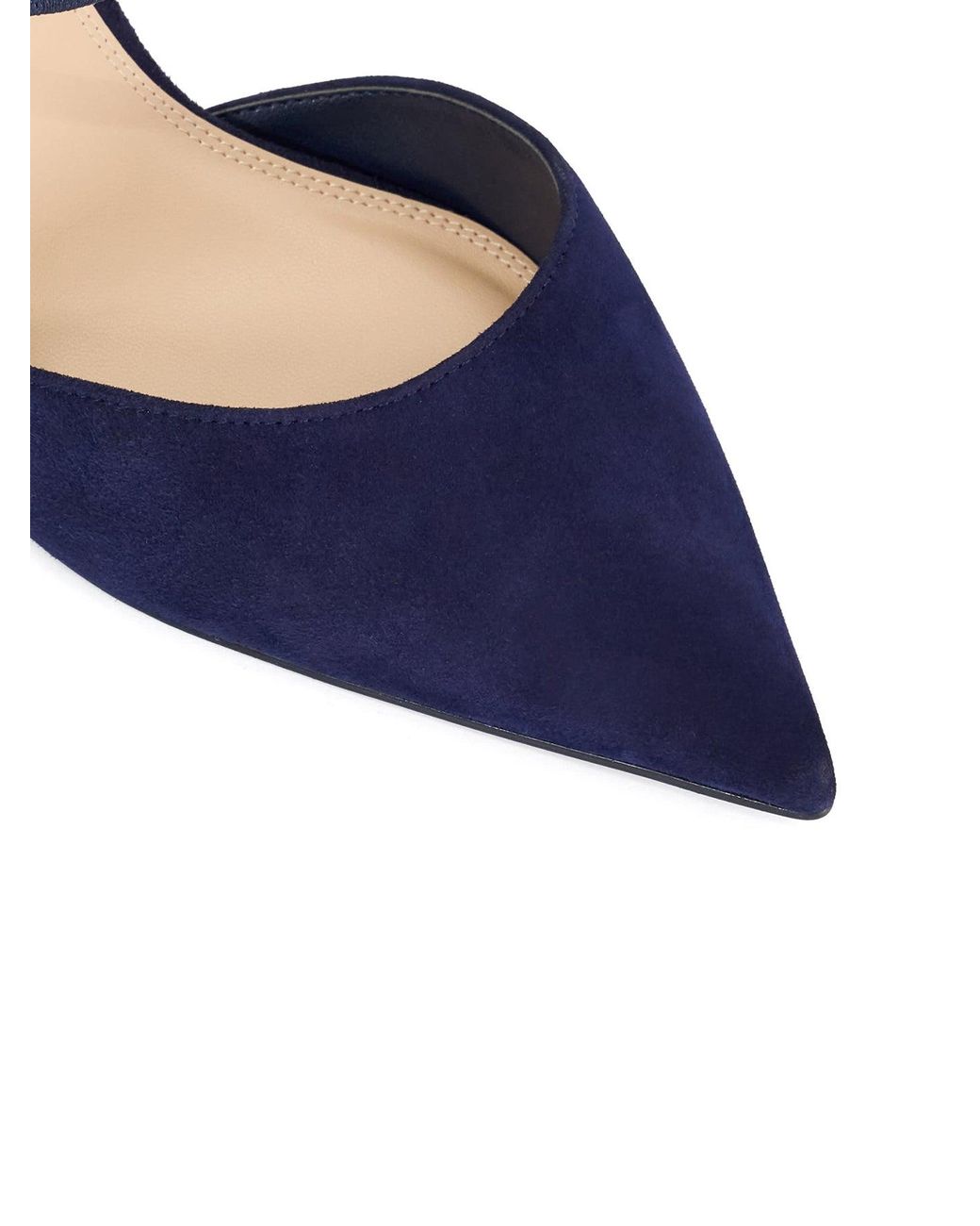 Dune Blue Wf Classical Court Shoes