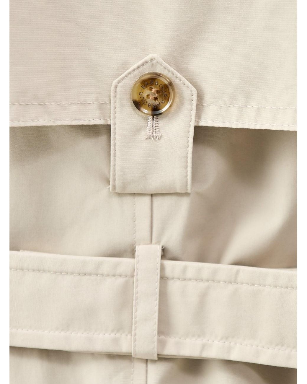 Barbour Natural Antonella Showerproof Jacket Cream