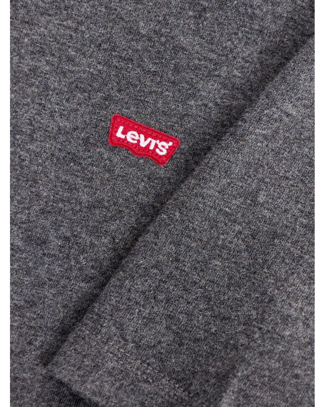 Levi's Gray Original Housemark T-Shirt for men