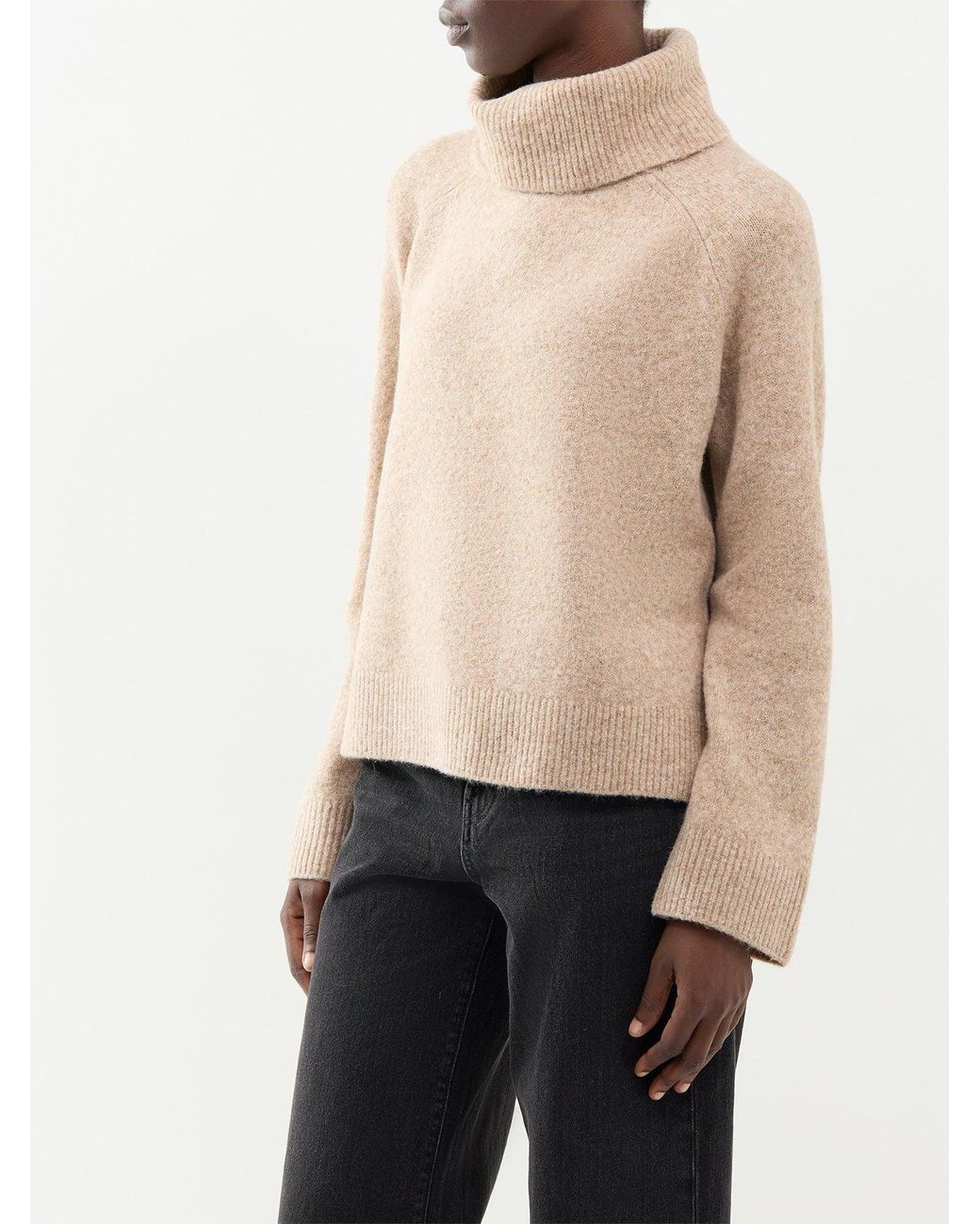 Nobody's Child Natural Relaxed Fit Roll Neck Jumper