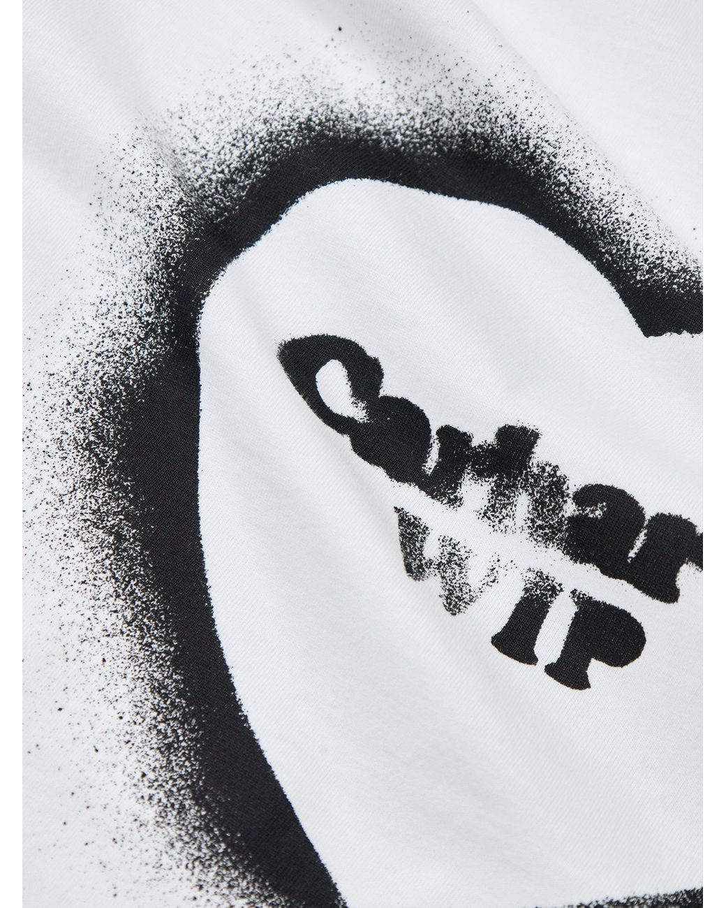 Carhartt White Spray Heart Graphic T-Shirt for men