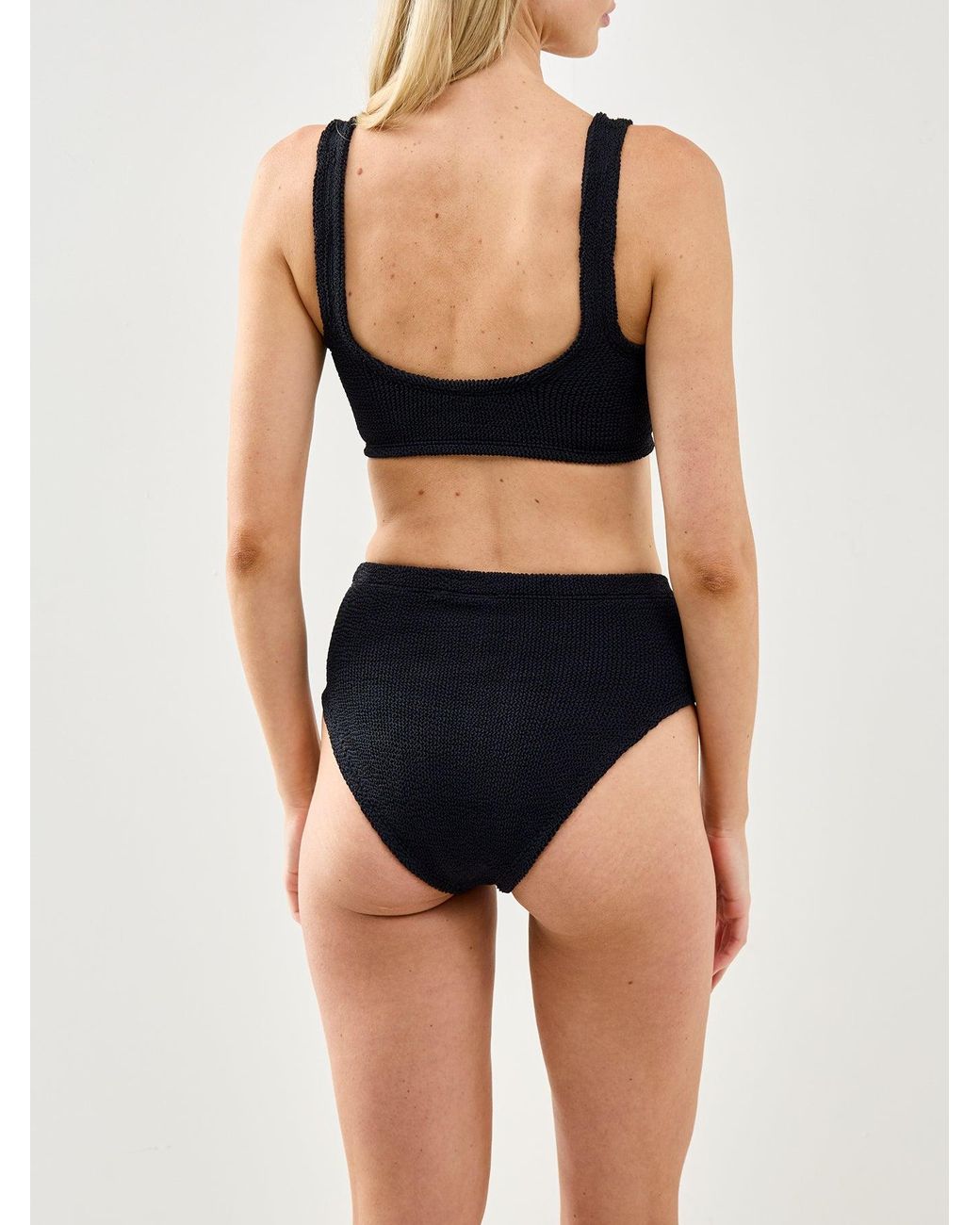 Hunza G Black Nadine Bikini