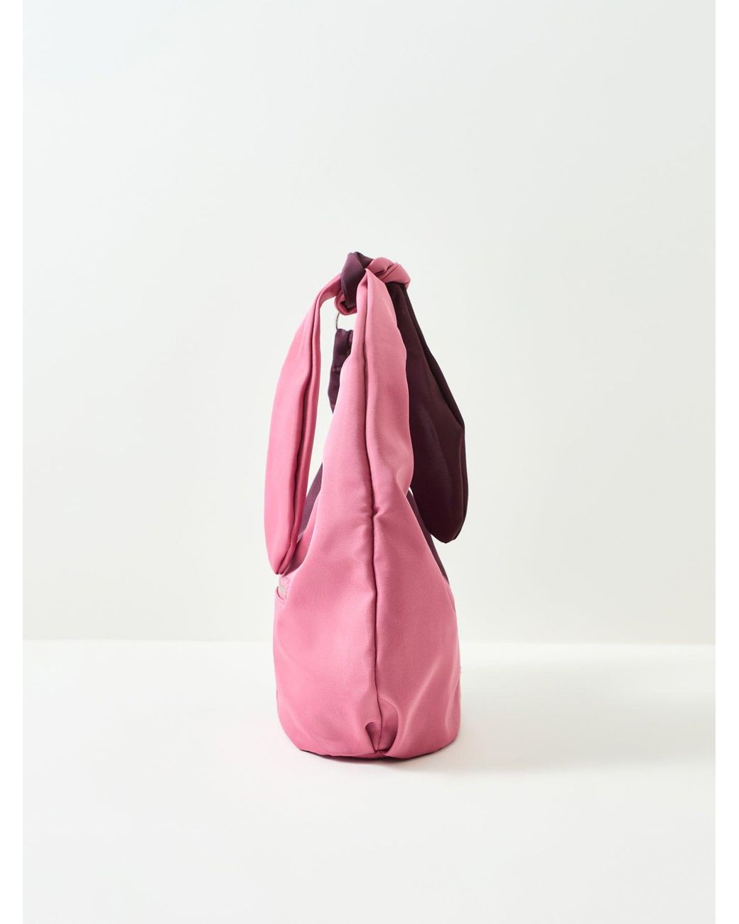 Damson Madder Pink Gene Mini Tie Tote Bag, Nylon