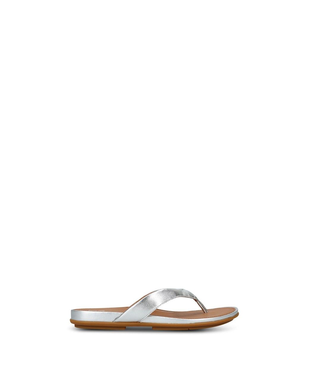 Fitflop White Gracie Flip Flops