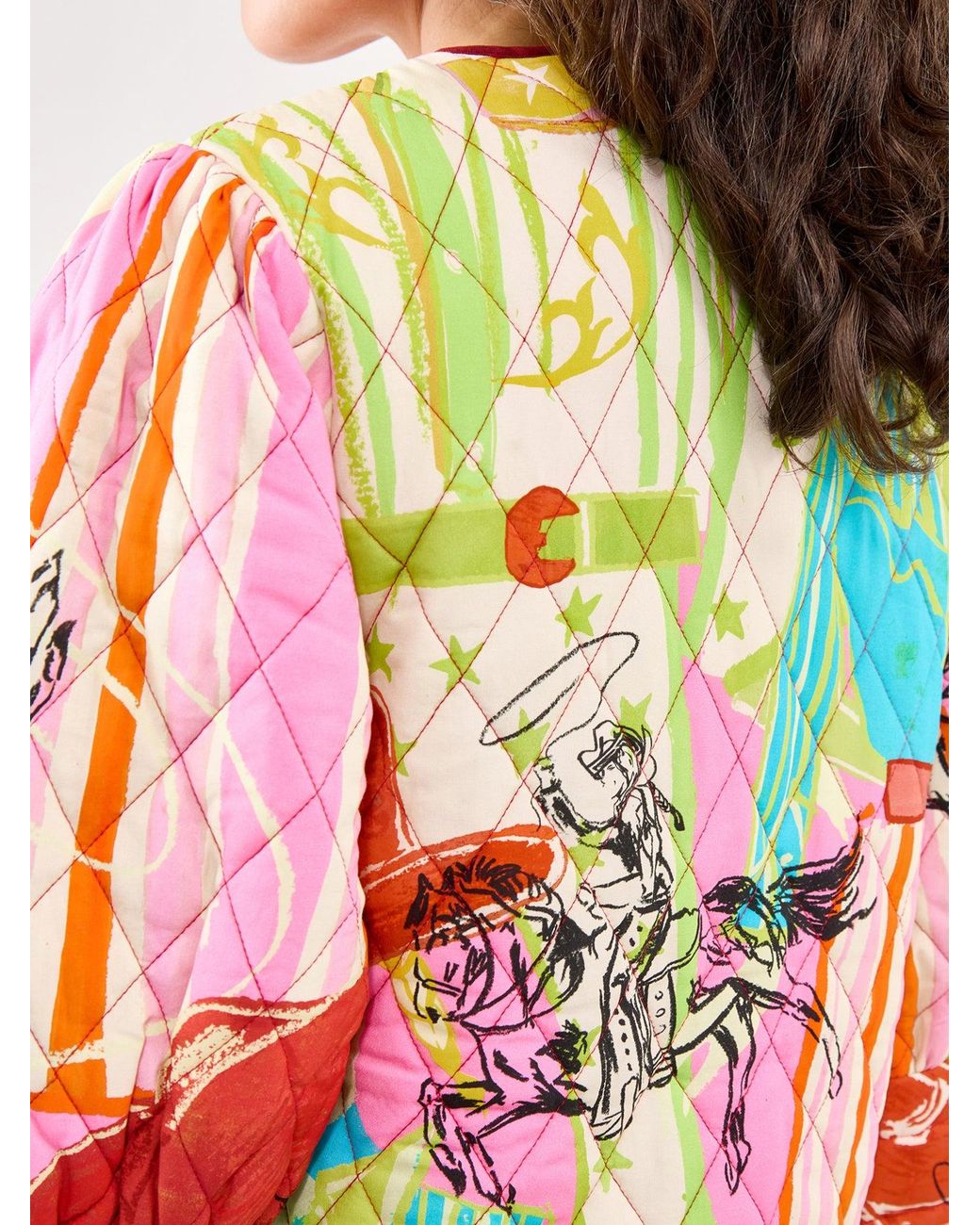 Never Fully Dressed Pink Dallas Reversible Jacket