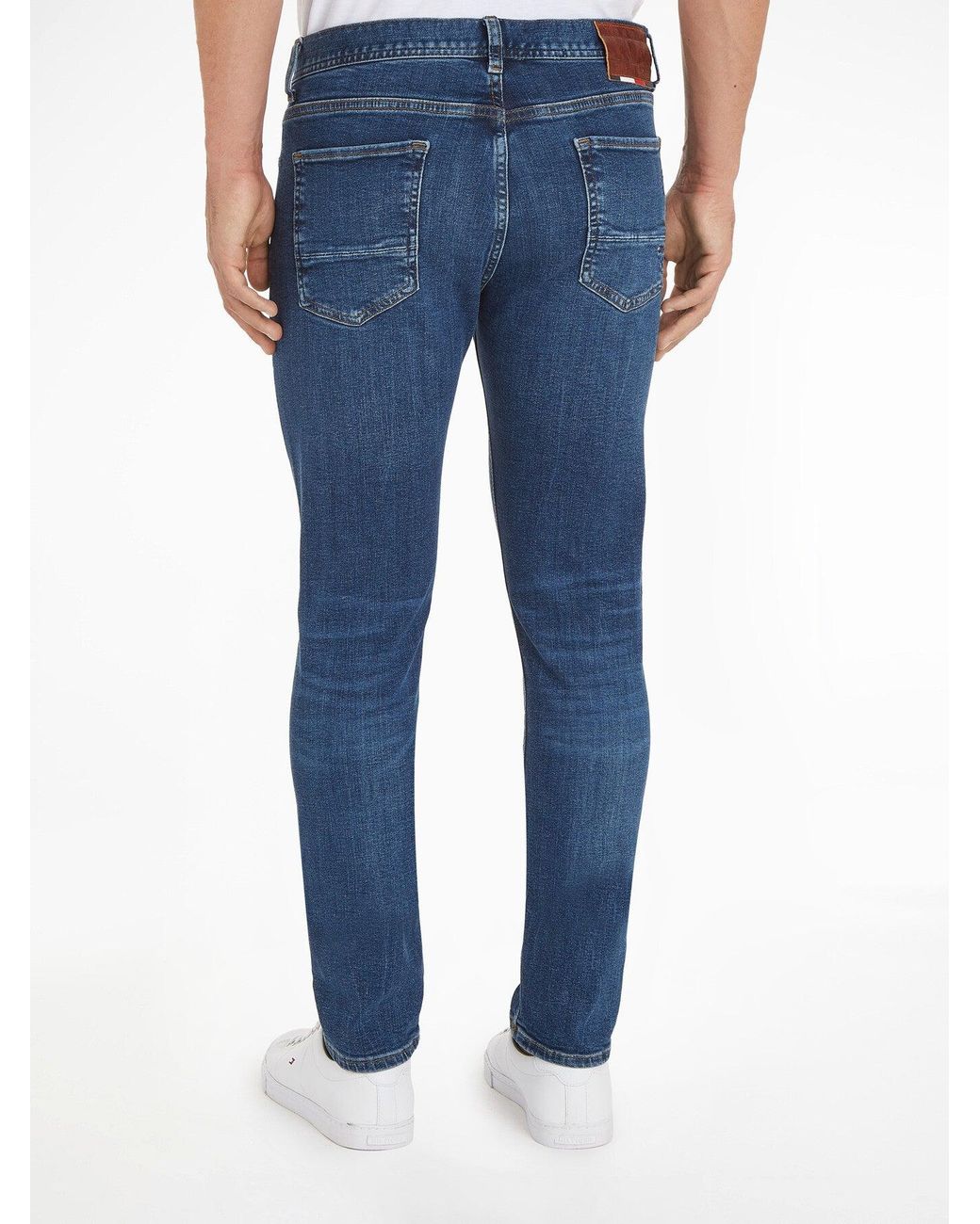 Tommy Hilfiger Blue Bleecker Slim Jeans for men