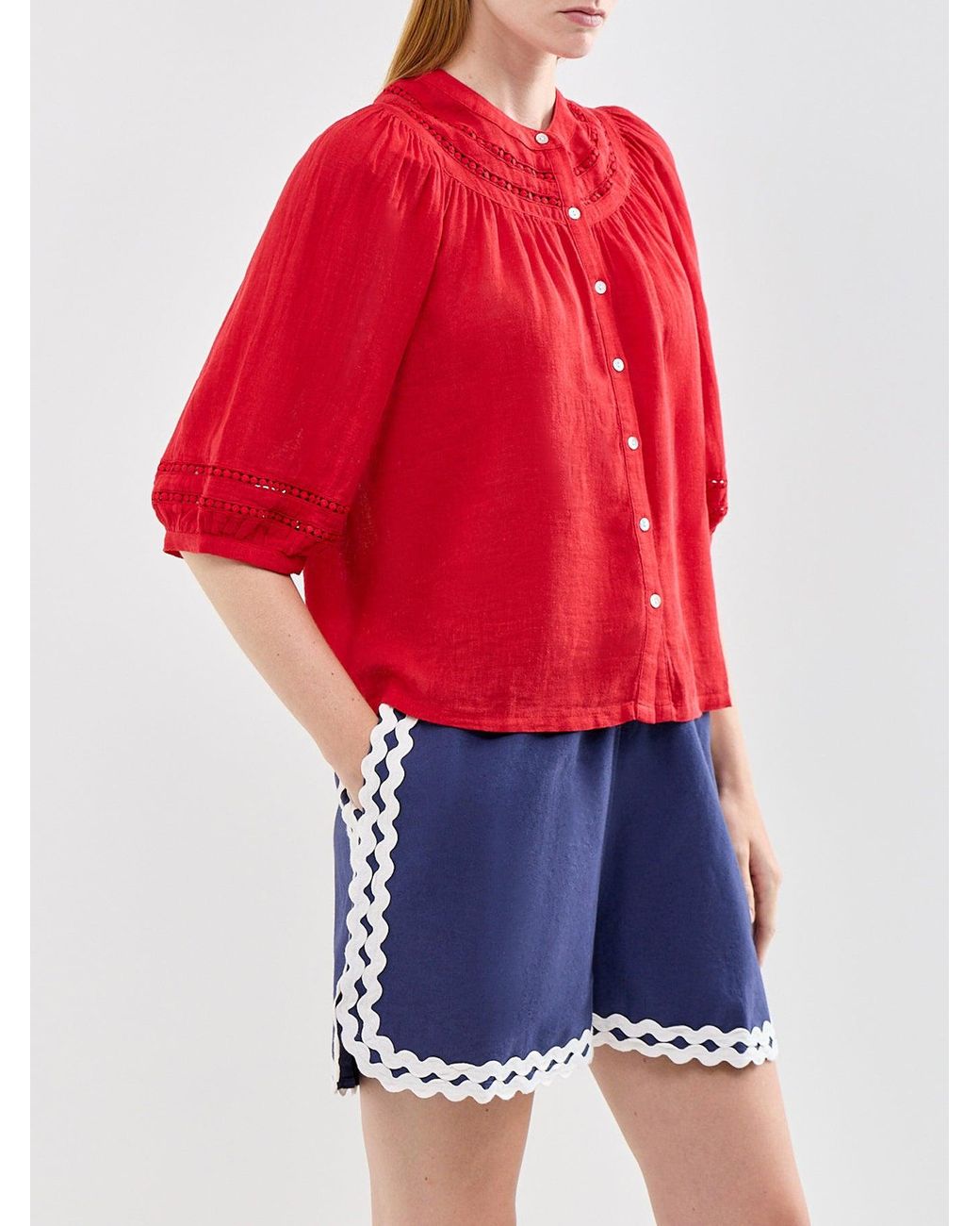 Rails Red Theia Top