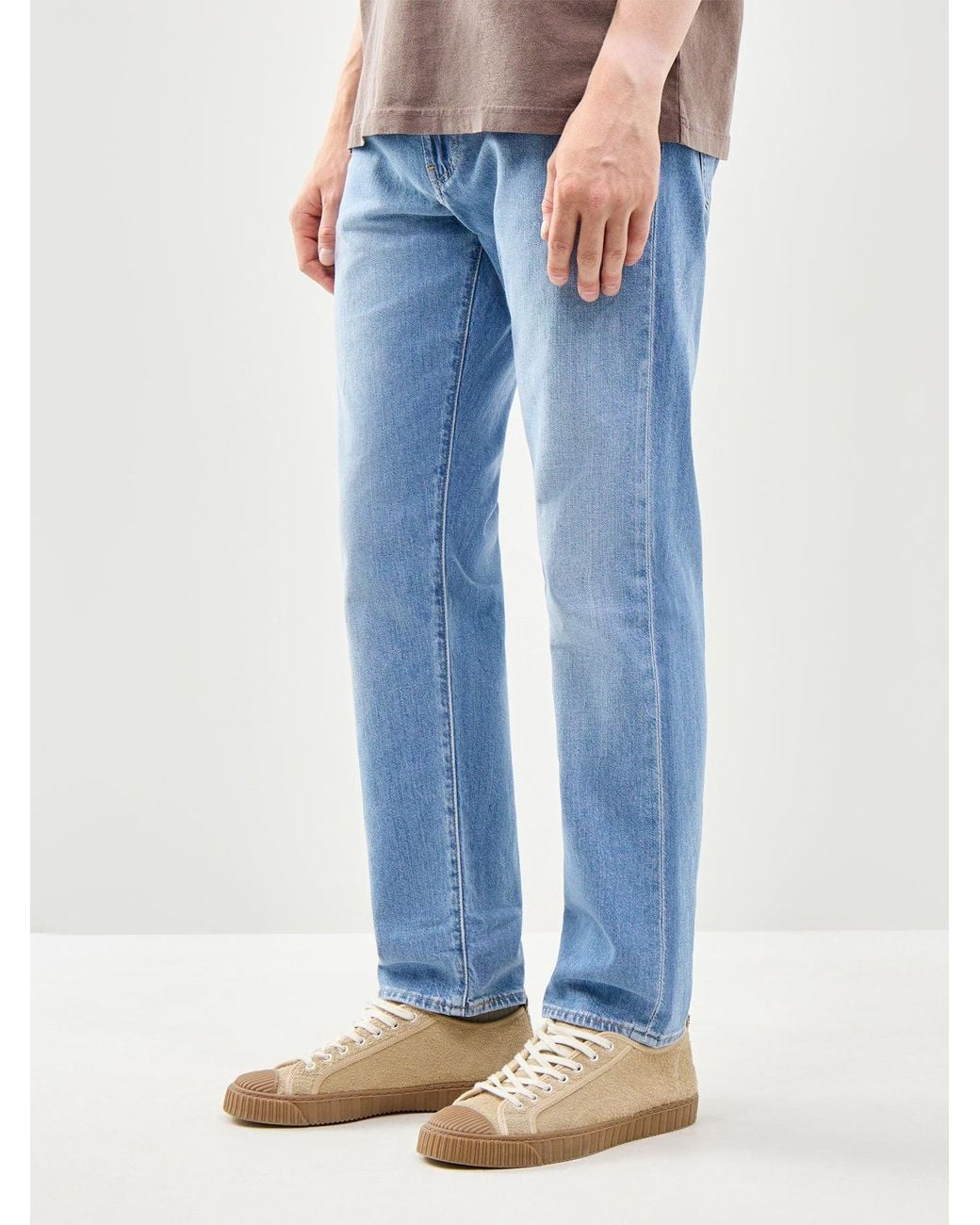Levi's Blue 502 Taper Jeans for men
