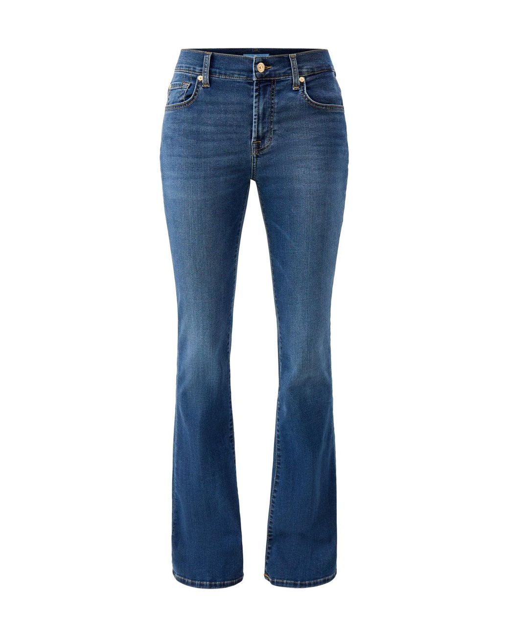 7 For All Mankind Blue Women's Bootcut Bair