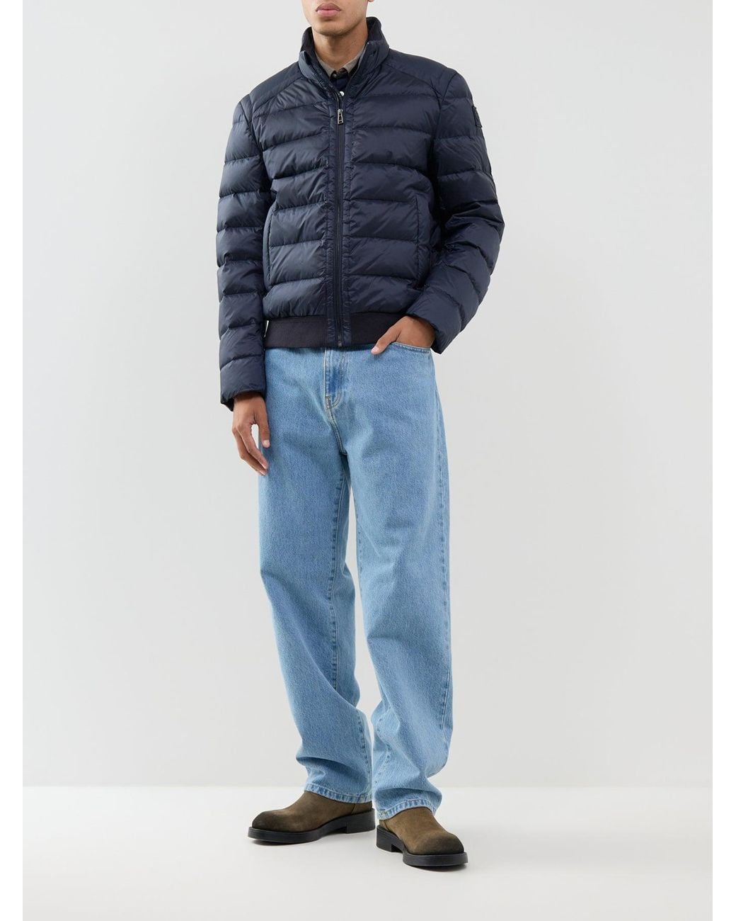 Belstaff Blue Compound Jacket for men