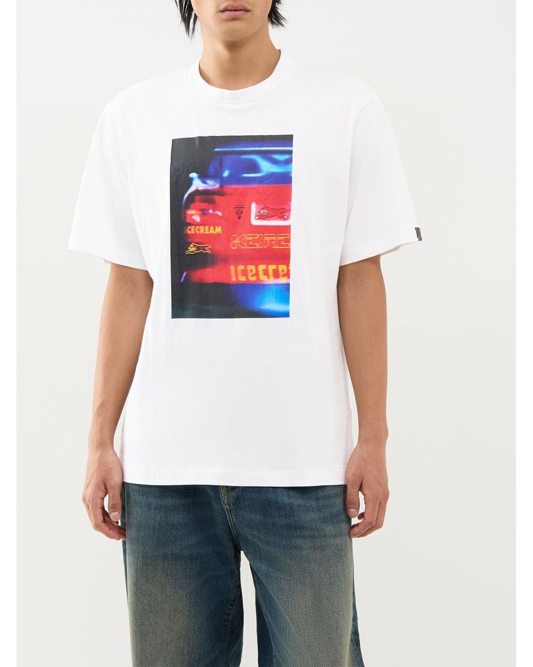 ICECREAM White Drift T-Shirt for men
