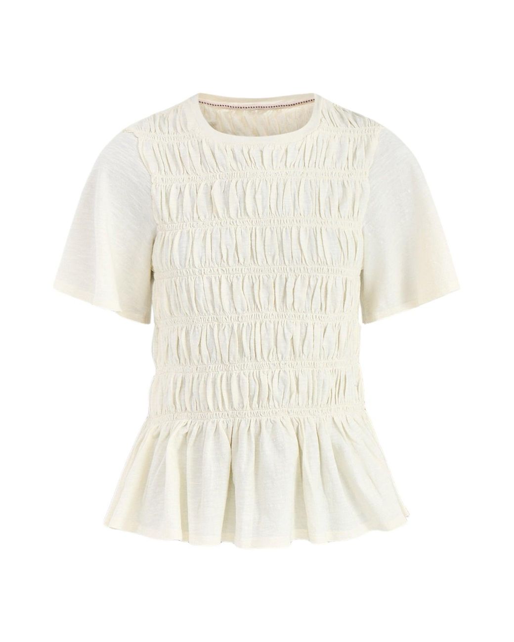 FRNCH White Marica Top Cream