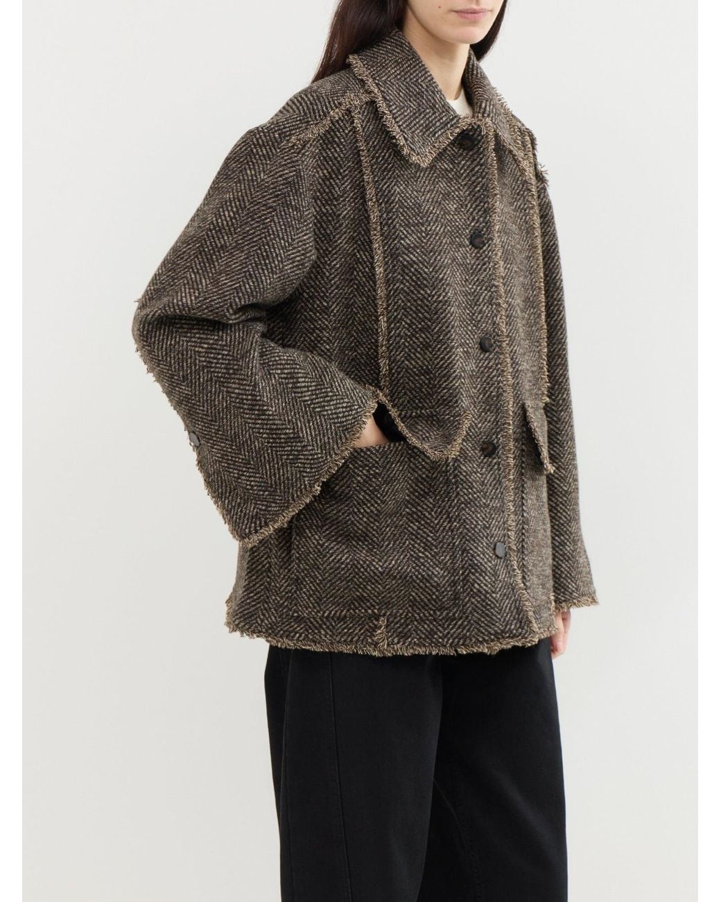 Day Birger et Mikkelsen Brown Harry Structured Coat