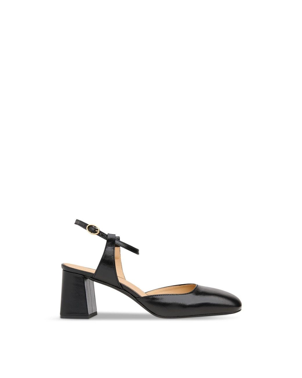 Whistles White Women's Matilda Block Heel Shoe