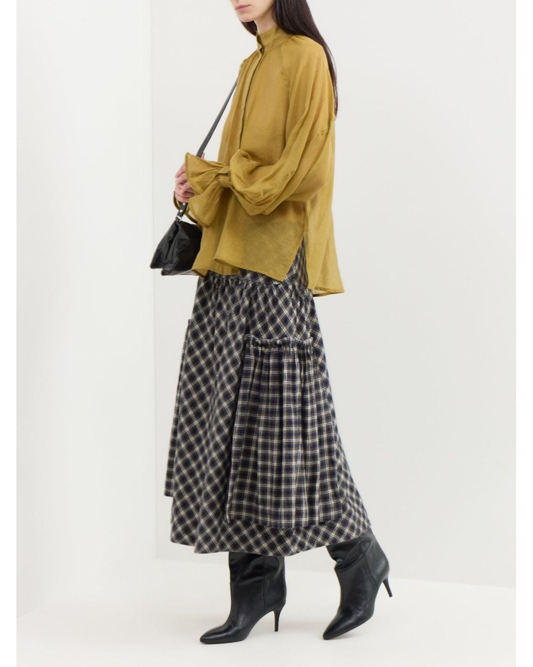 Day Birger et Mikkelsen Yellow Wayo Long-Sleeved Blouse