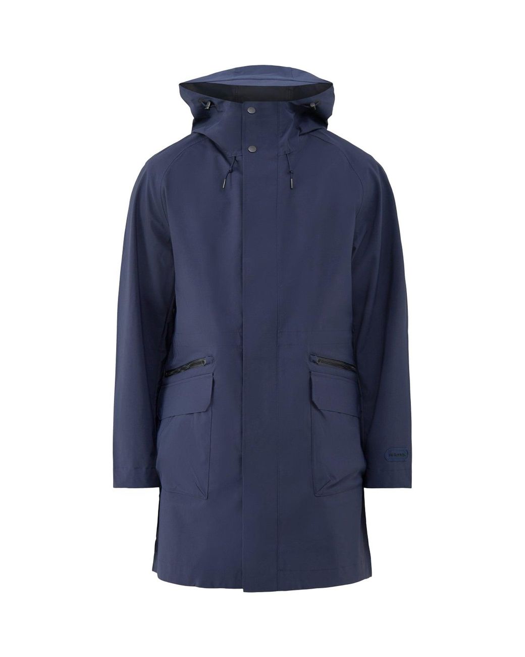 Paul Smith Blue Parka With Detachable Liner for men
