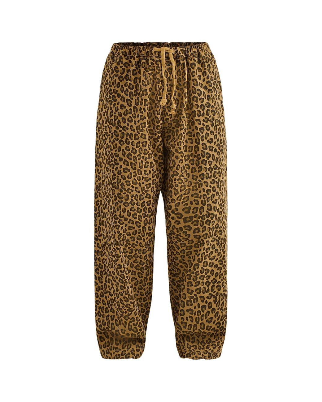 Service Works Green Organic Leopard Easy Chef Trousers for men