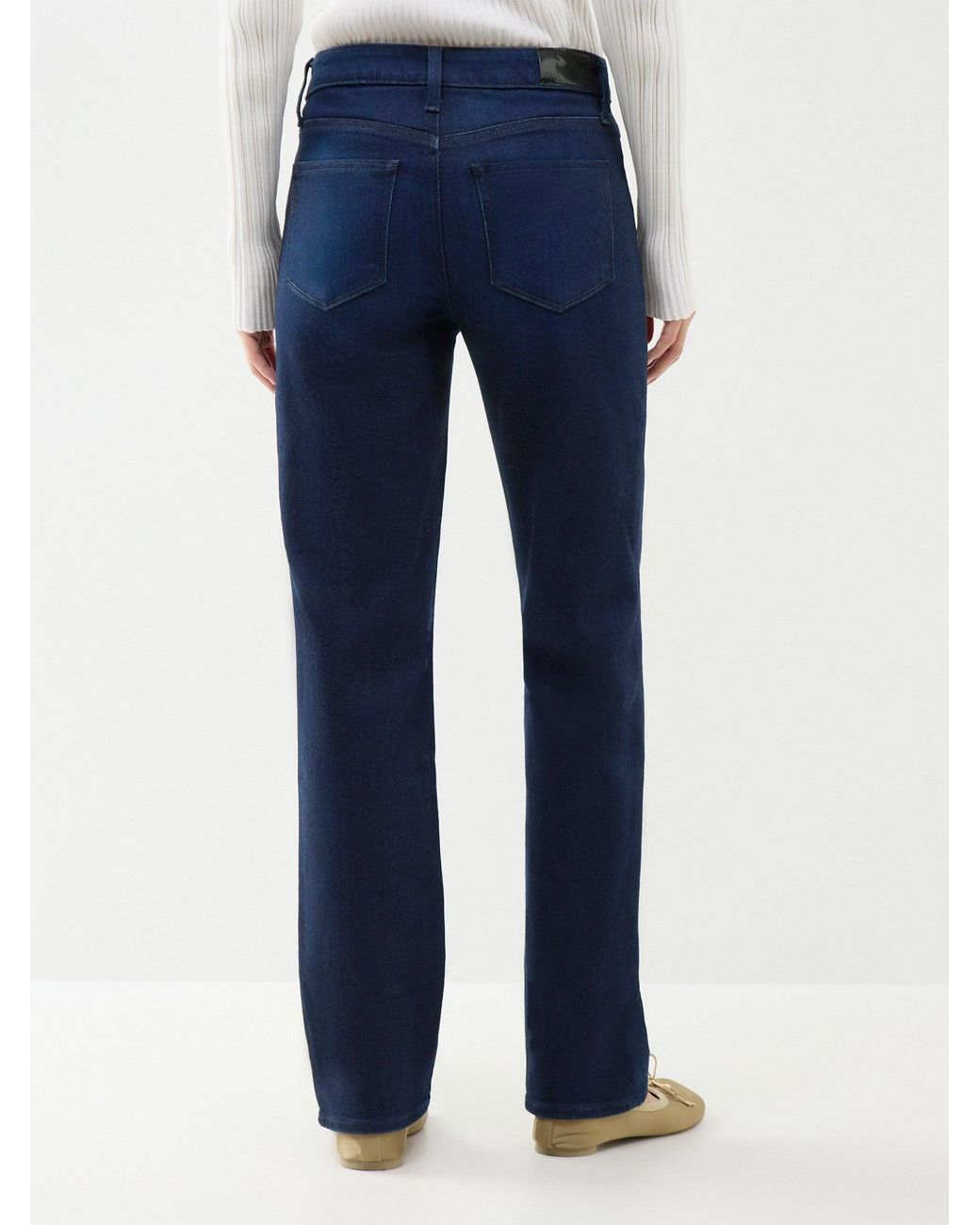 PAIGE Blue Mason Straight Leg Jeans 32 Inch