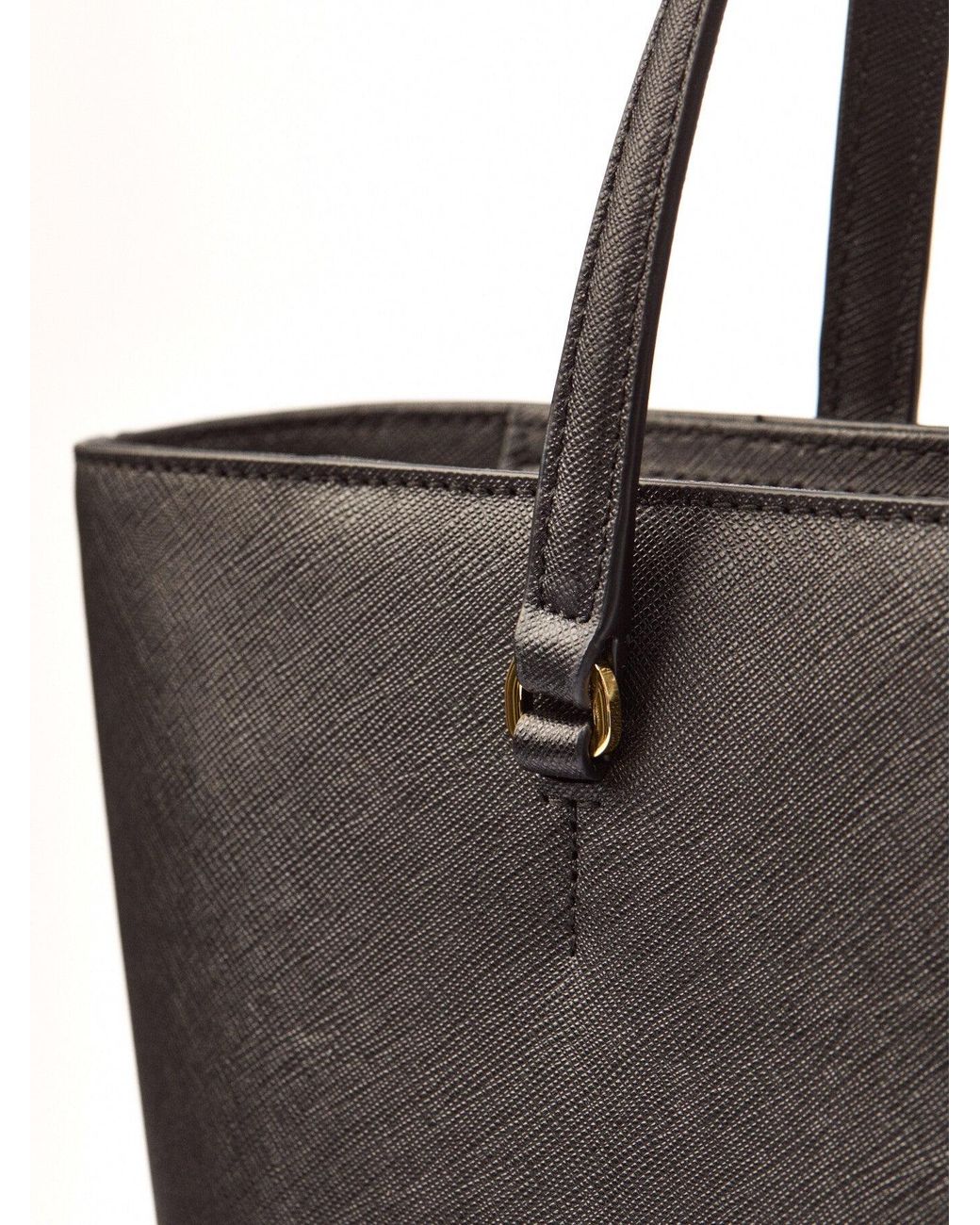 Ralph Lauren Black Women's Karly Shopper Medium Tote