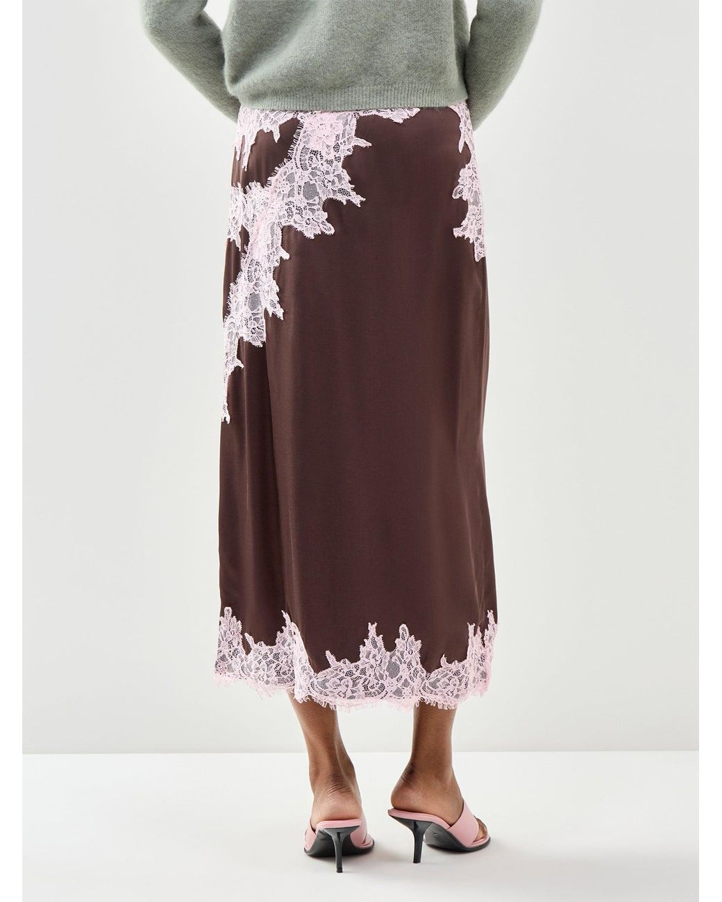 Never Fully Dressed Purple Lily Maxi Skirt